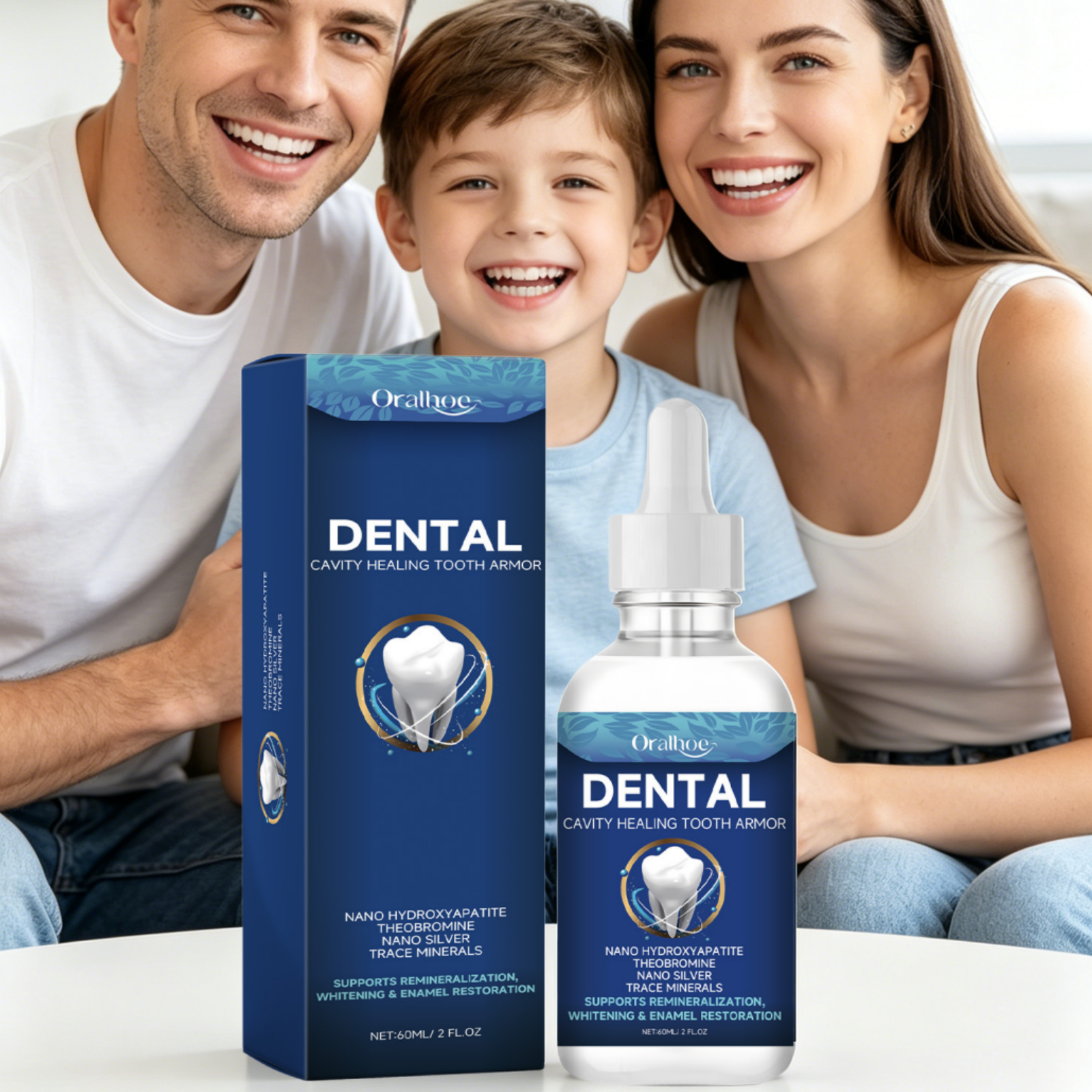 Teeth Whitening Cream - Oralhoe Dental Care Serum Teeth Whitening