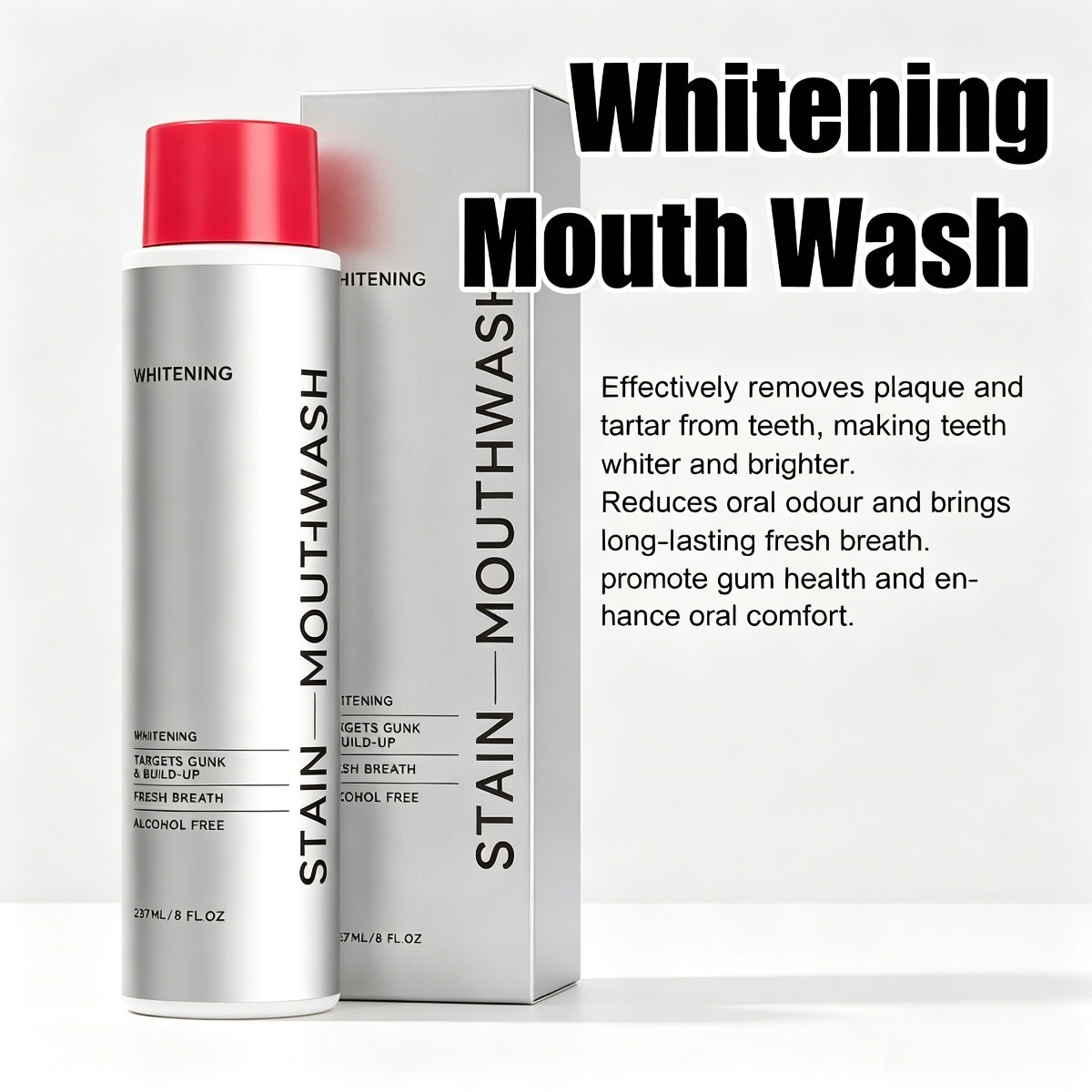 Stain Removal Mouthwash and Wh - Whitening Mouthwash incelemesi ve fiyatı