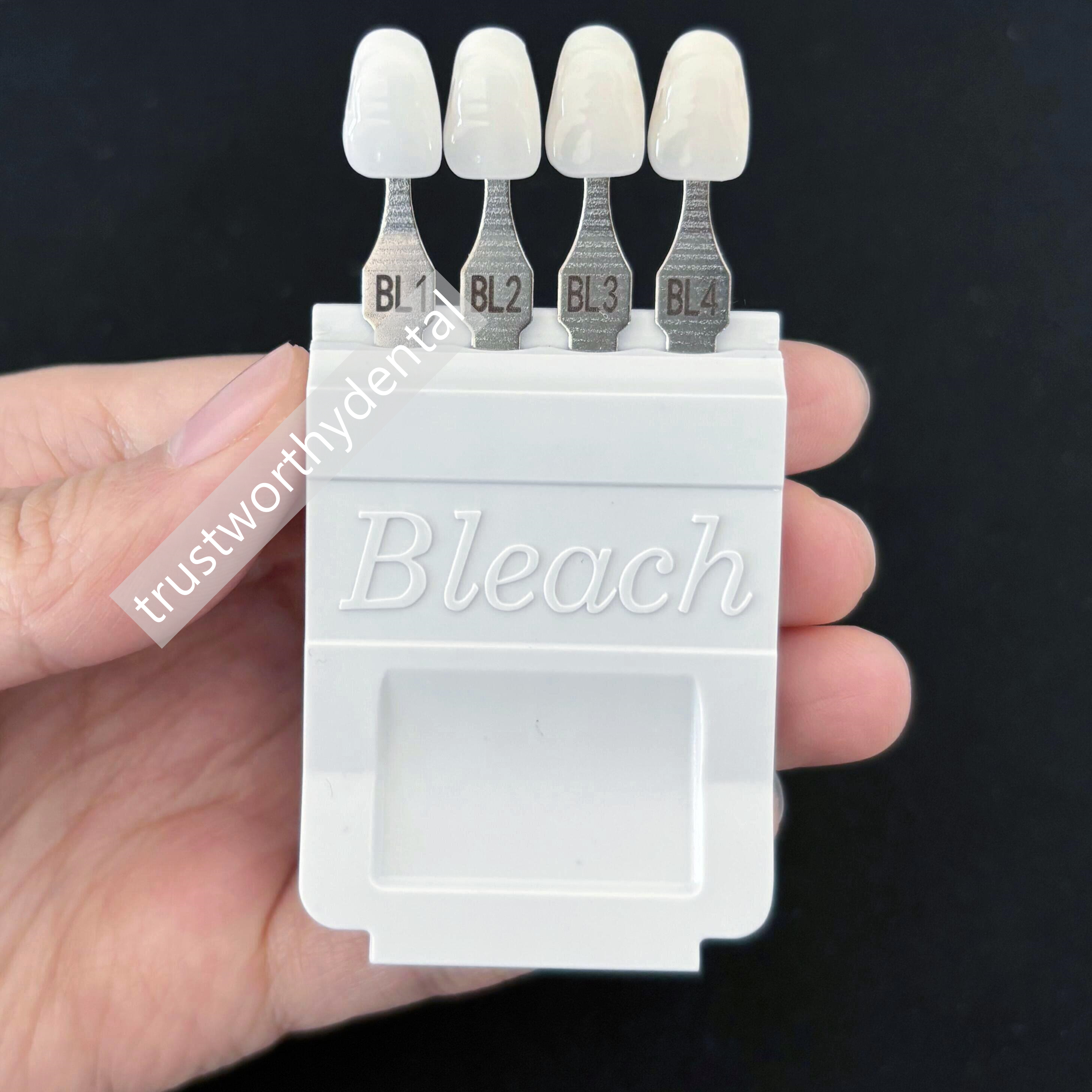 4 Colors Dental Bleached Shade - Teeth Whitening/Bleaching incelemesi ve fiyatı