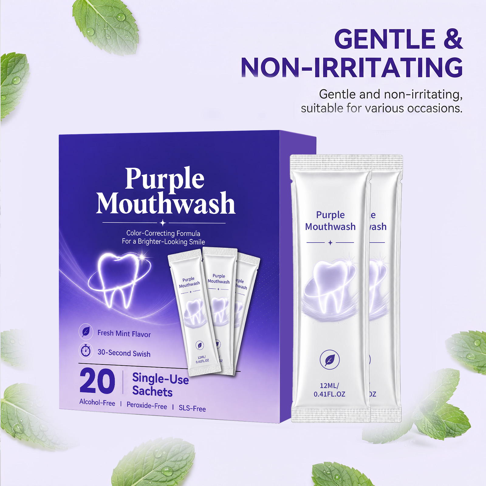 20pcs Instant Whitening Mouthw - Whitening Mouthwash incelemesi ve fiyatı