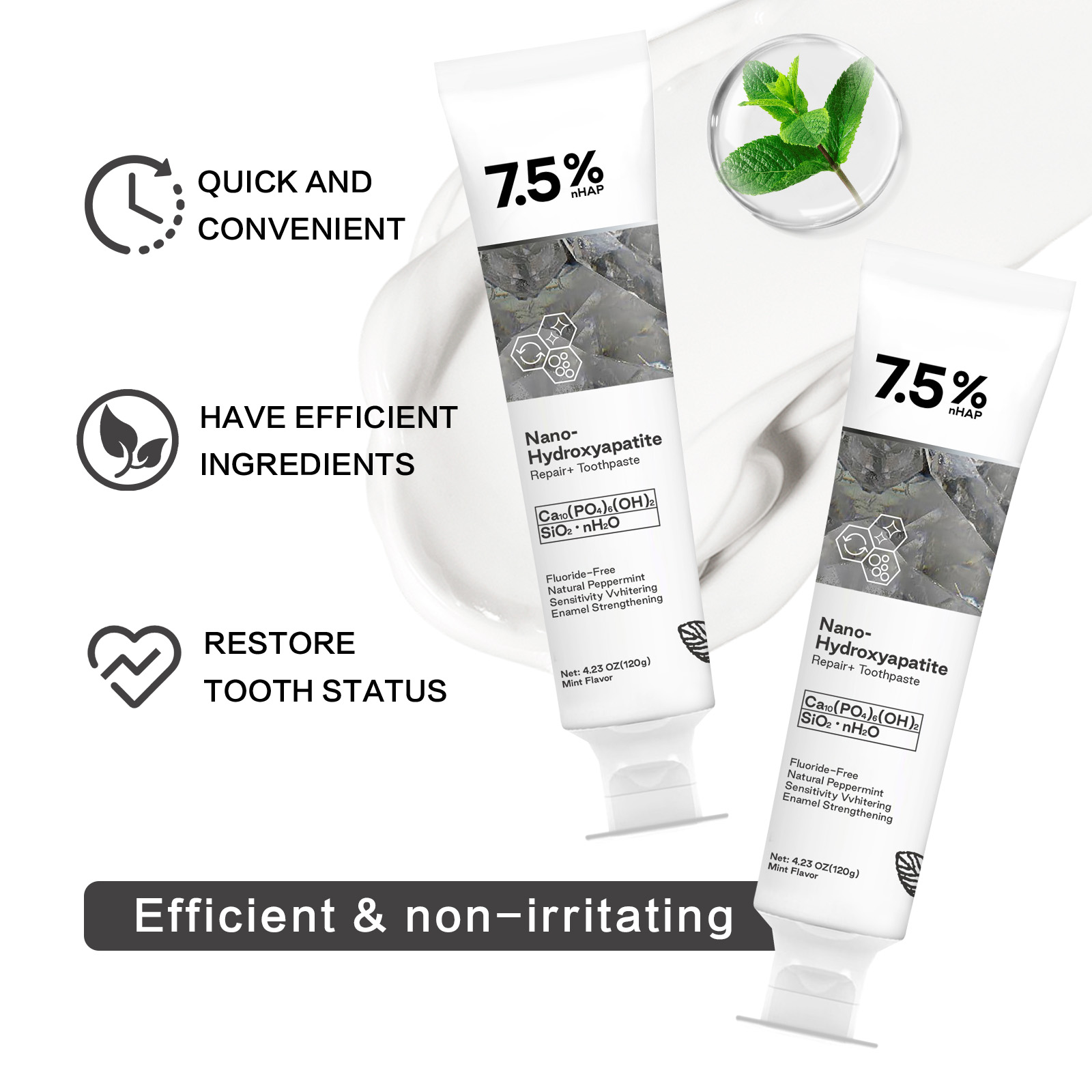 Nano Hydroxyapatite Toothpaste - Teeth Whitening Cream incelemesi ve fiyatı