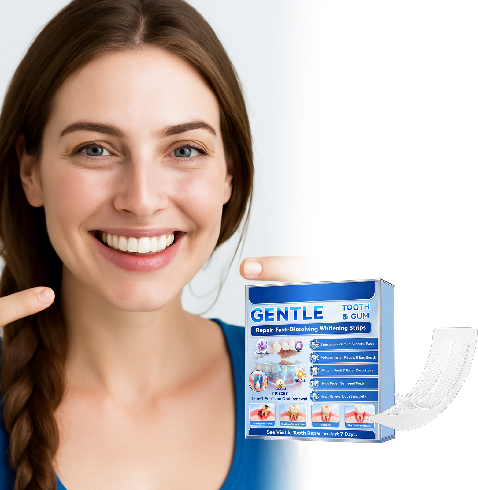 Teeth Whitening Strips Fast Re - Teeth Whitening Street incelemesi ve fiyatı