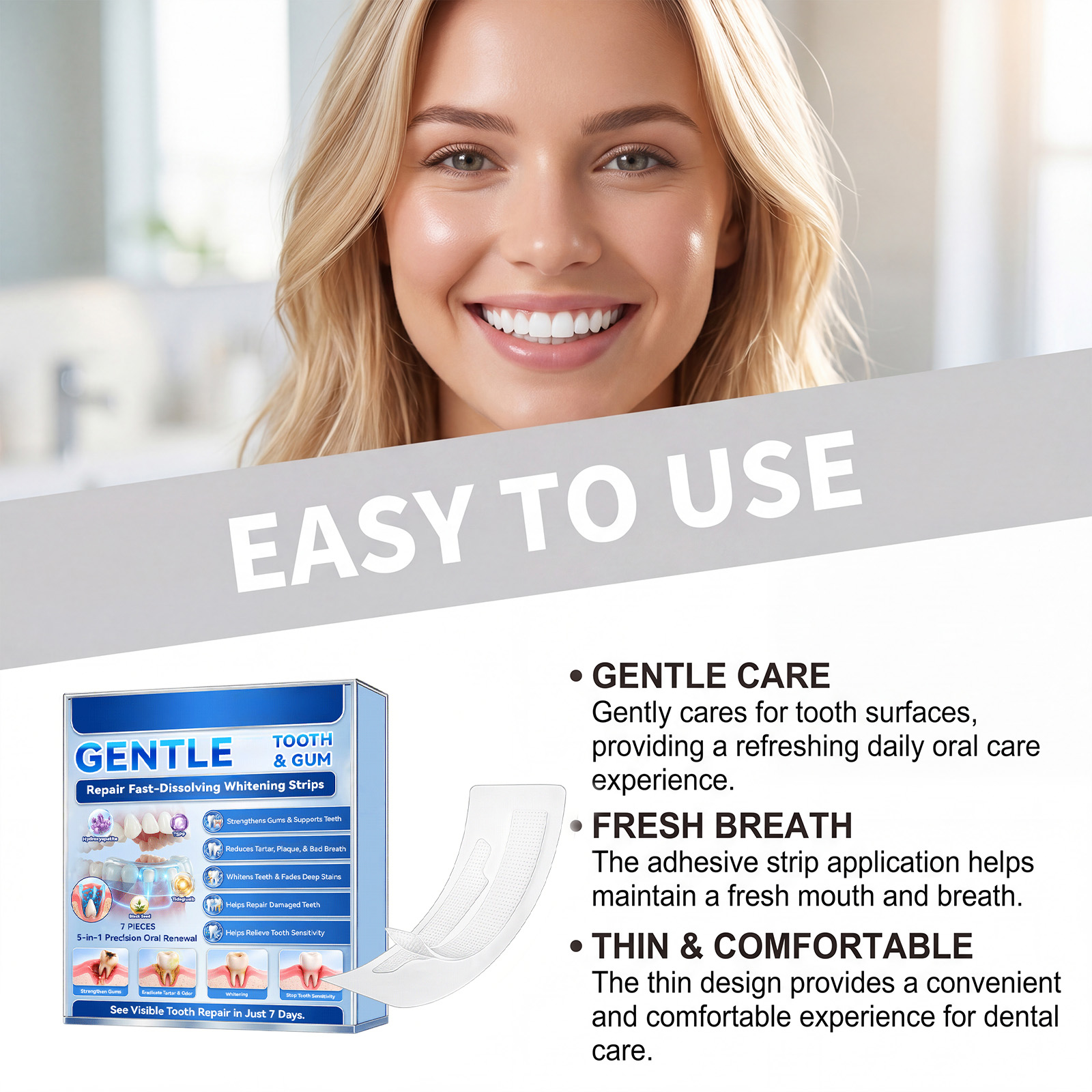 Teeth Whitening Strips Fast Re - Teeth Whitening Street incelemesi ve fiyatı