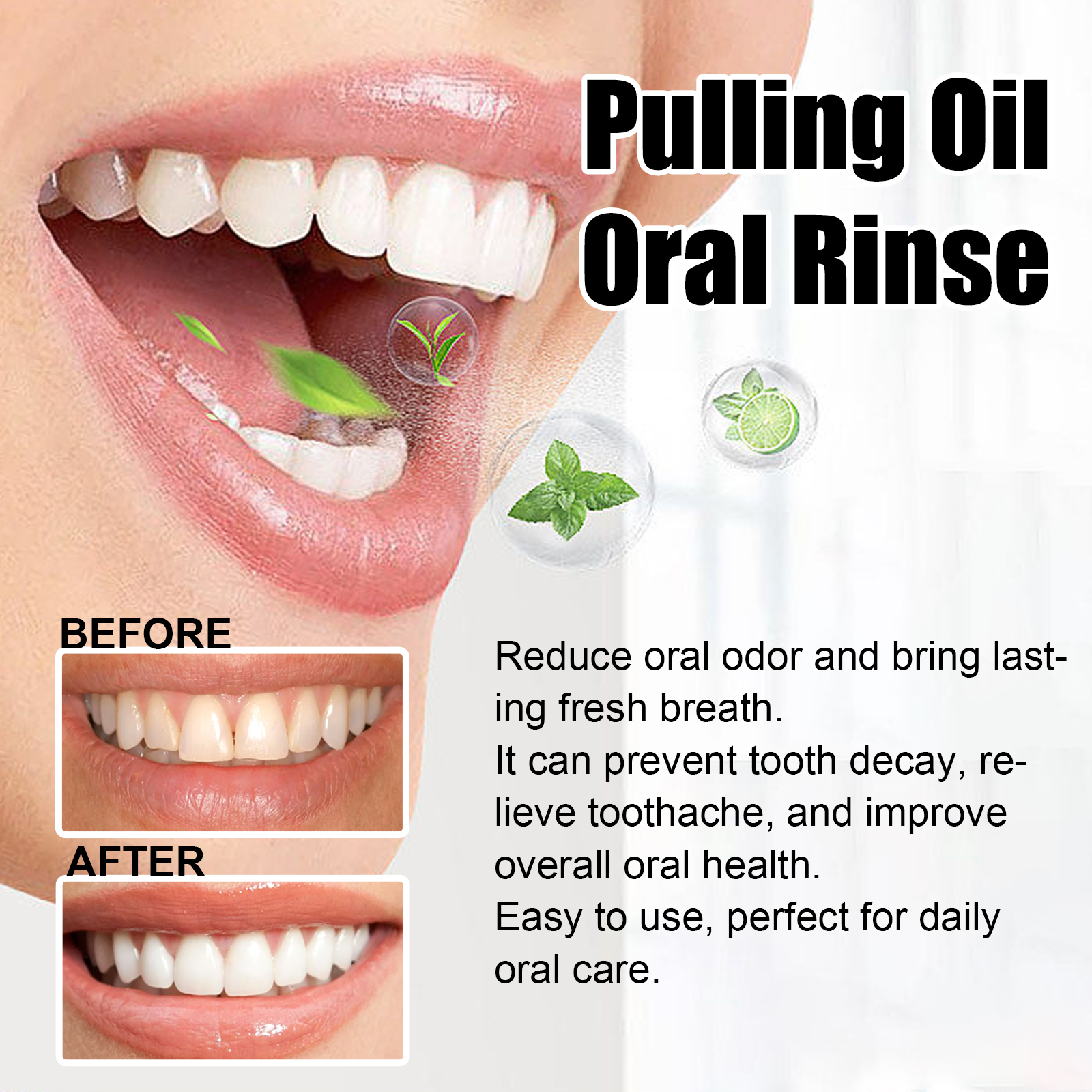 Gingival Repair Drops Coconut  - Whitening Mouthwash incelemesi ve fiyatı