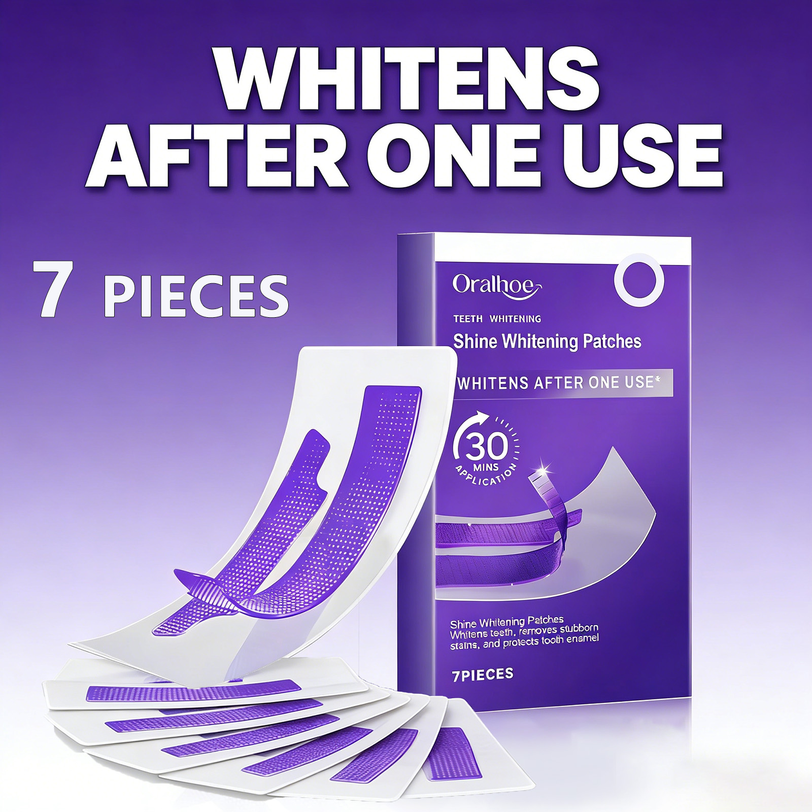 Purple Teeth Whitening Strips  - Teeth Whitening Street incelemesi ve fiyatı