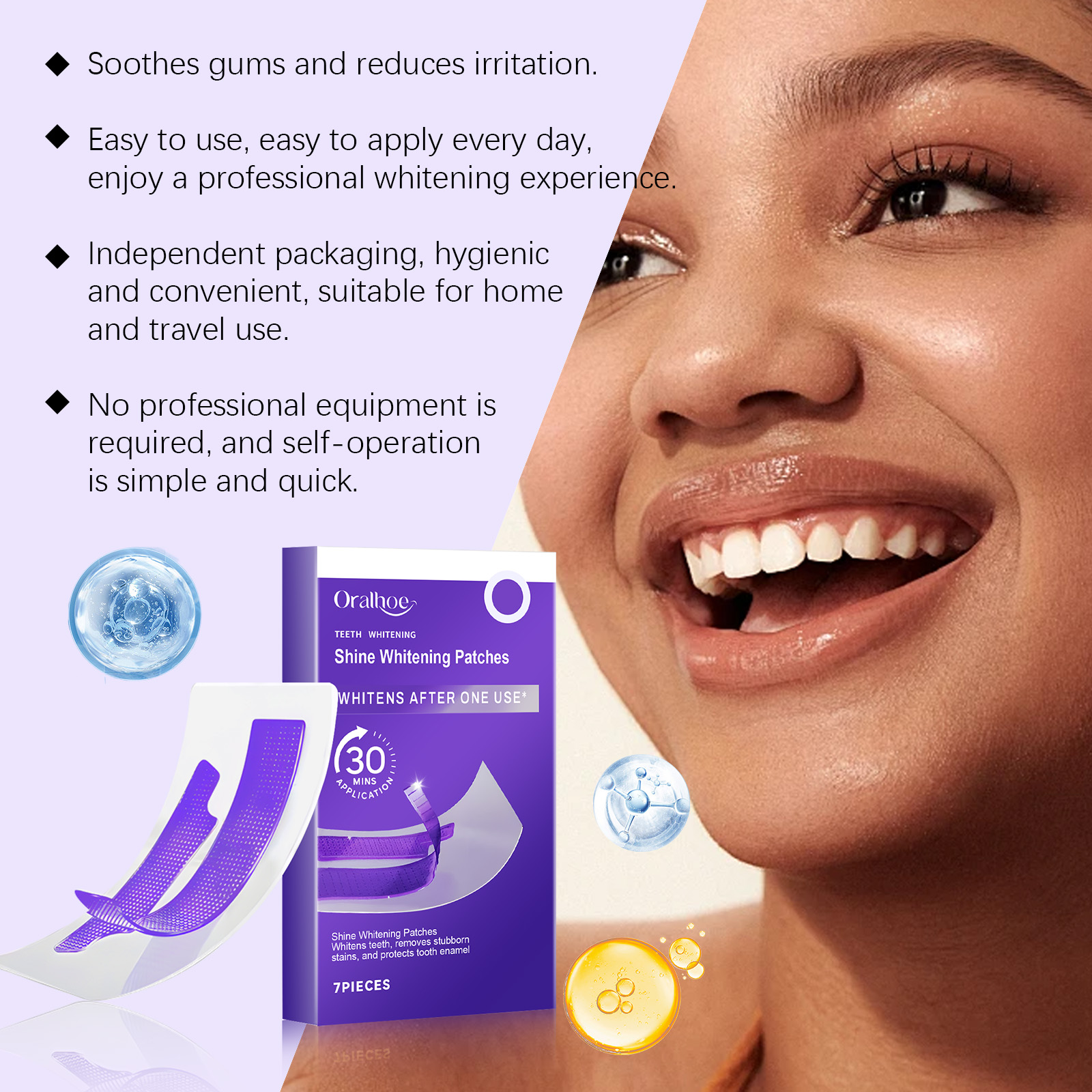 Purple Teeth Whitening Strips  - Teeth Whitening Street incelemesi ve fiyatı