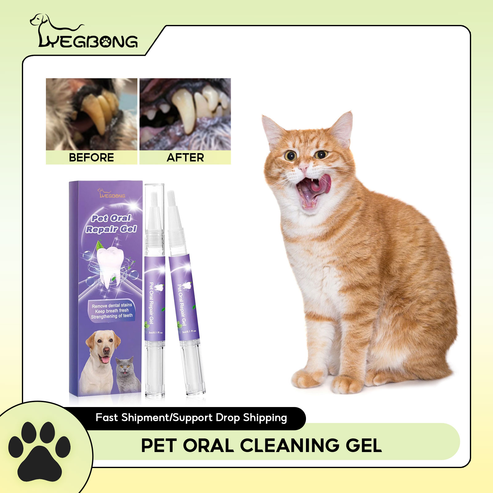 Pet Oral Repair Gel Puppy Tart - Whitening Mouthwash incelemesi ve fiyatı