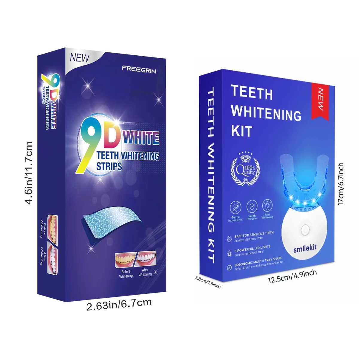 Teeth Whitening Kit - 5X LED L - Whitening Mouthwash incelemesi ve fiyatı