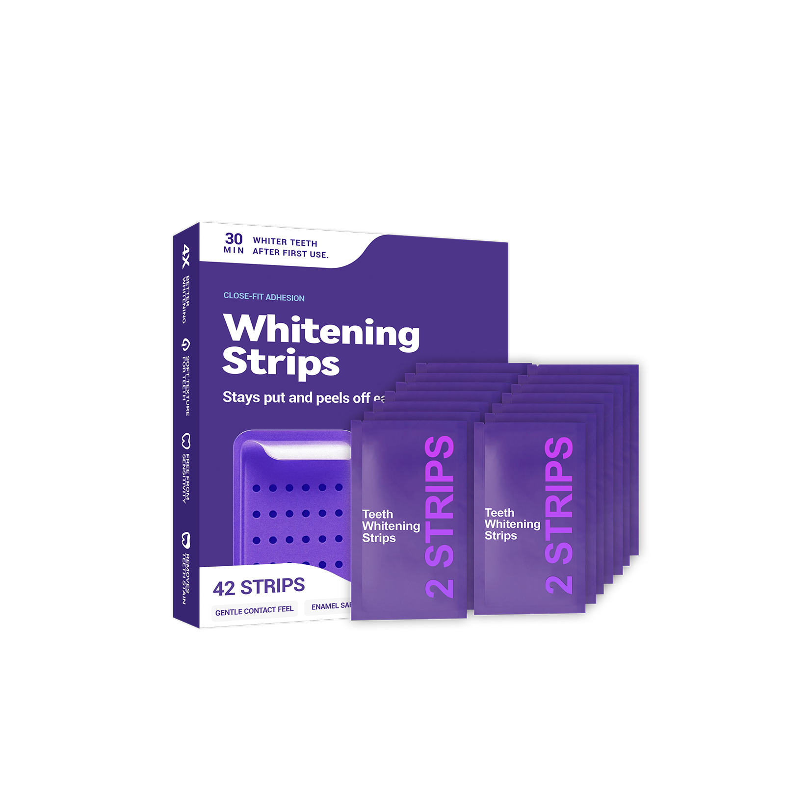 Purple Teeth Whitening Strips  - Teeth Whitening/Bleaching incelemesi ve fiyatı