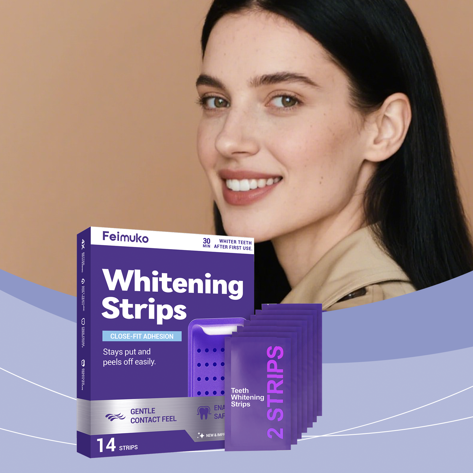 Purple Teeth Whitening Strips  - Teeth Whitening/Bleaching incelemesi ve fiyatı