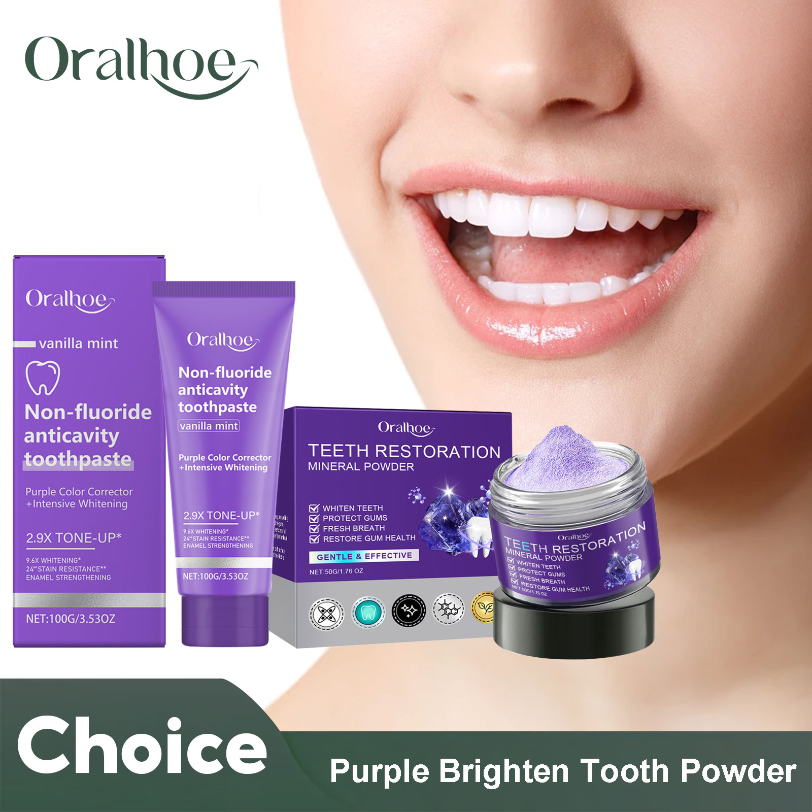 Teeth Restoration Mineral Powd - Teeth Whitening/Bleaching incelemesi ve fiyatı