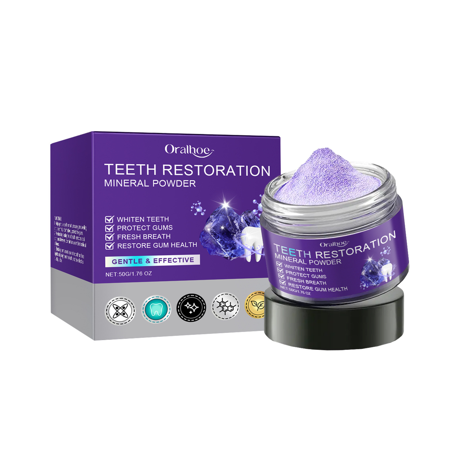 Teeth Restoration Mineral Powd - Teeth Whitening/Bleaching incelemesi ve fiyatı