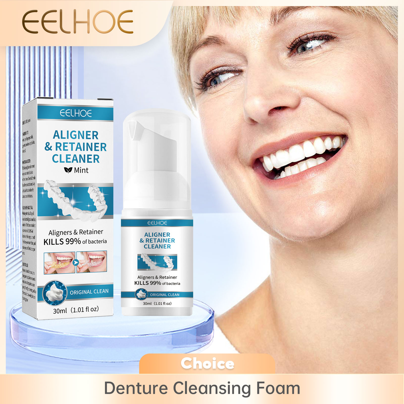 Aligner Denture Cleaner Foam D - Teeth Whitening Cream incelemesi ve fiyatı