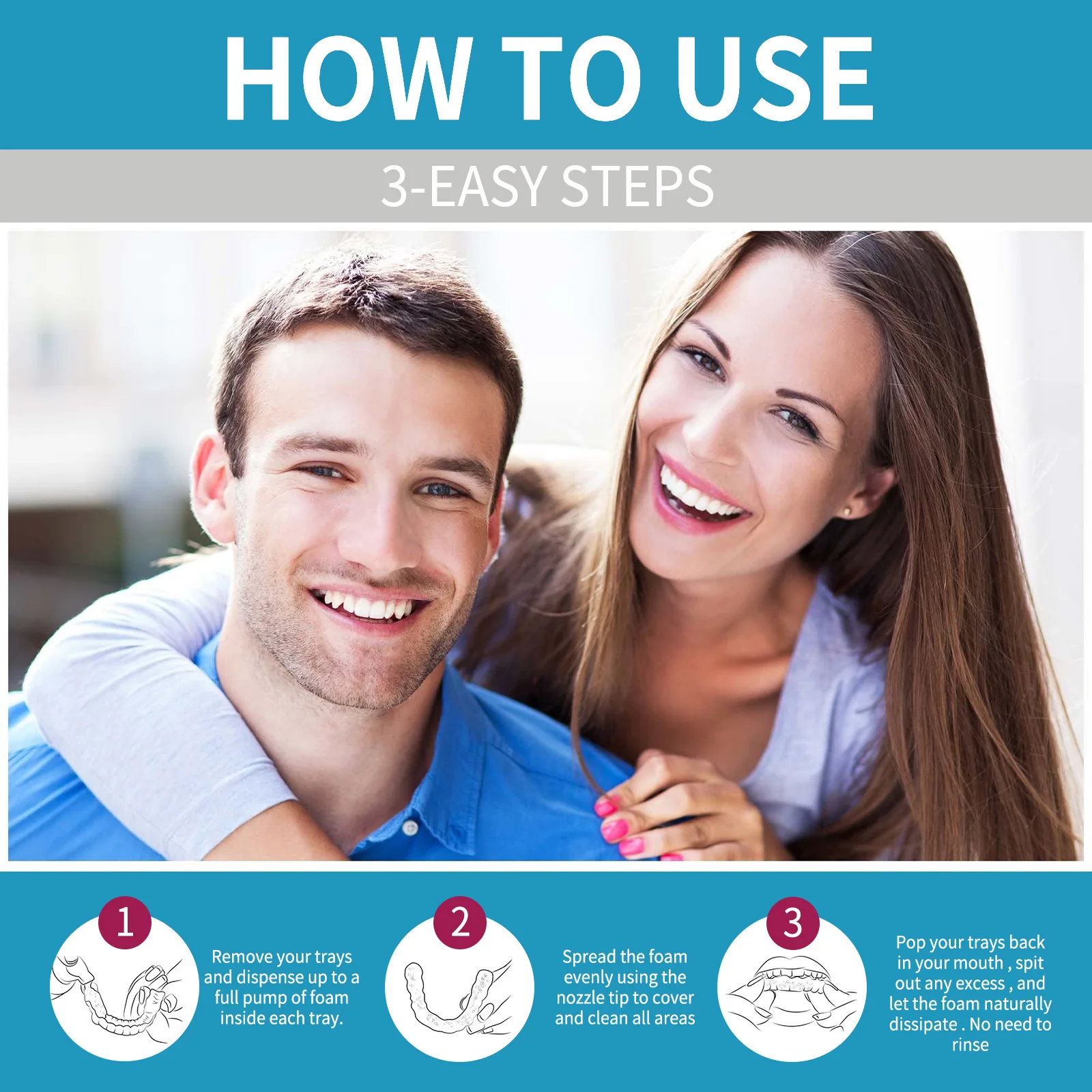 Aligner Denture Cleaner Foam D - Teeth Whitening Cream incelemesi ve fiyatı