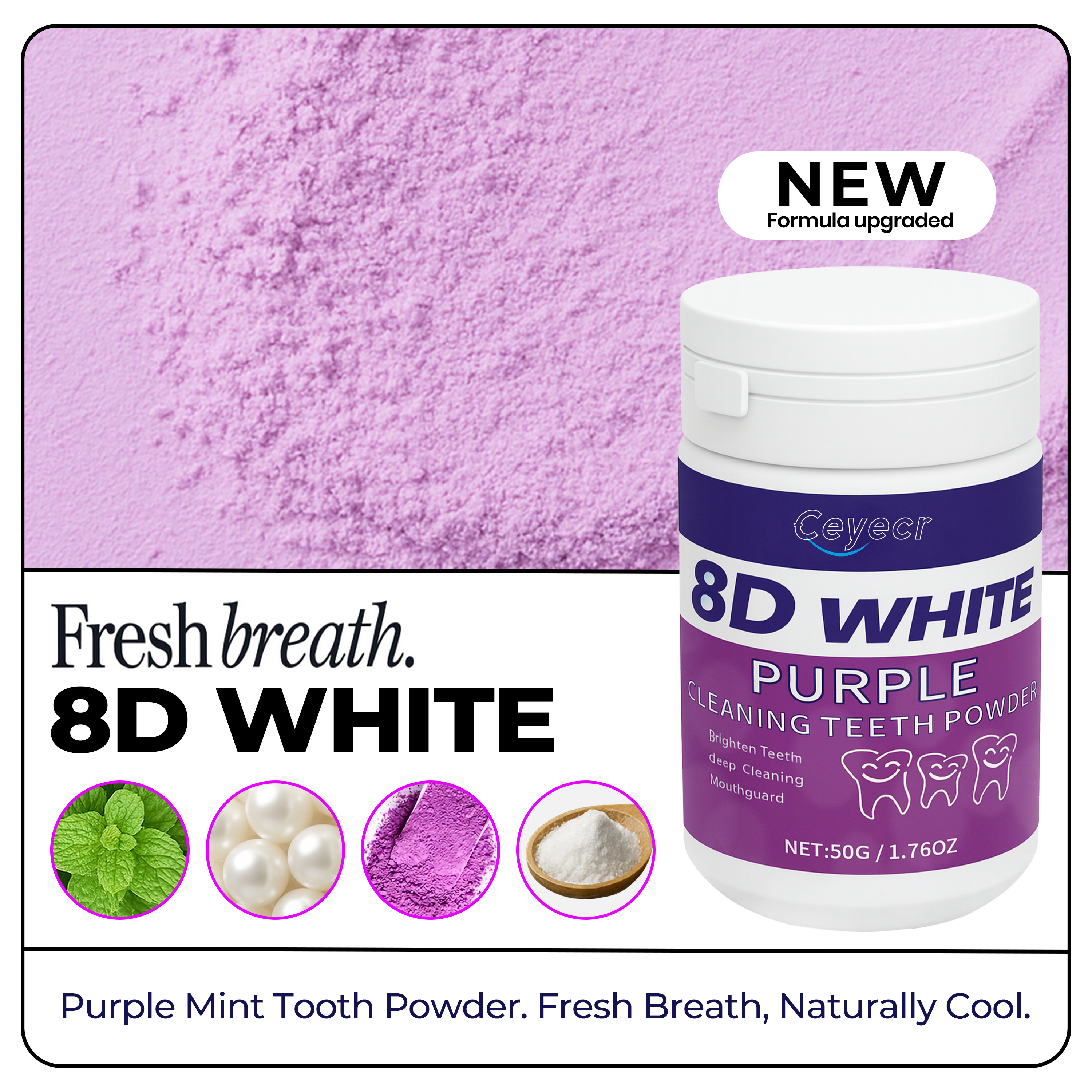 8D white Teeth Whitening Powde - Teeth Whitening Street incelemesi ve fiyatı