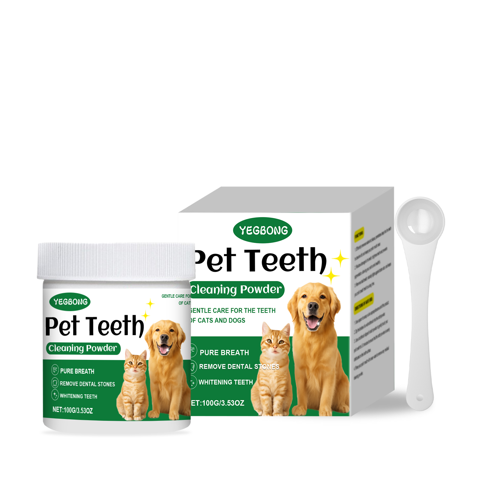 Pet Teeth Cleaning Powder Redu - Teeth Whitening Street incelemesi ve fiyatı