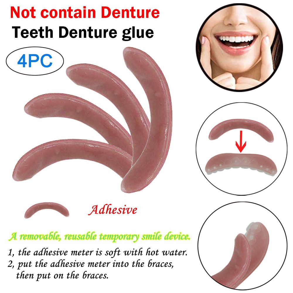4/8 Pcs Whitening Braces Adhes - Teeth Whitening Street incelemesi ve fiyatı