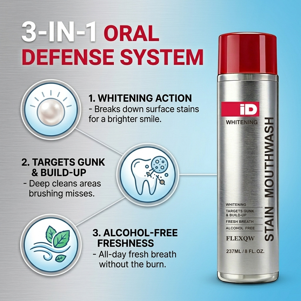 Hismile ID Whitening Stain Mou - Whitening Mouthwash incelemesi ve fiyatı