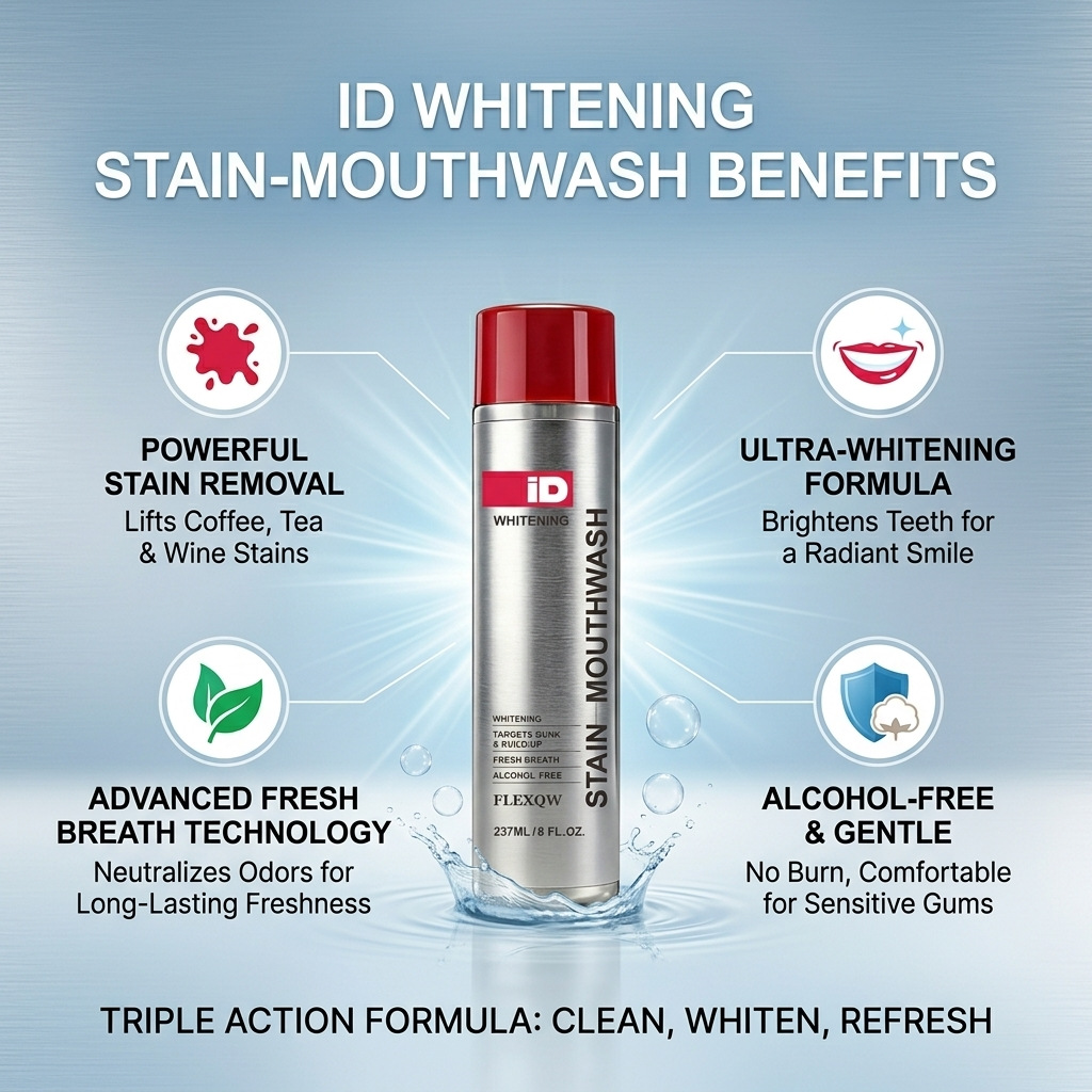 Hismile ID Whitening Stain Mou - Whitening Mouthwash incelemesi ve fiyatı