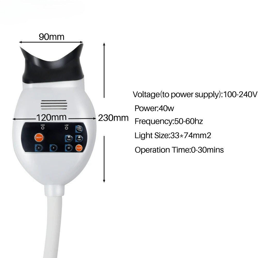 Adjustable 3 Colors LED Teeth  - Teeth Whitening/Bleaching incelemesi ve fiyatı
