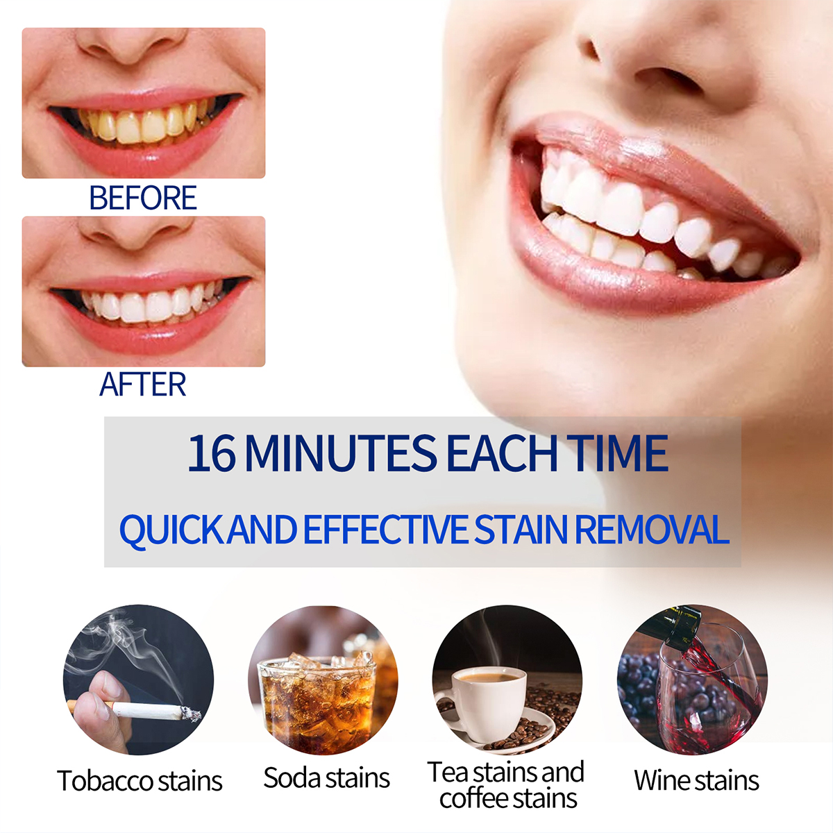 Portable Teeth Whitening Lamp  - Whitening Mouthwash incelemesi ve fiyatı