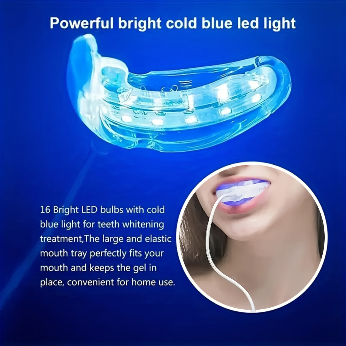 Portable Teeth Whitening Lamp  - Whitening Mouthwash incelemesi ve fiyatı