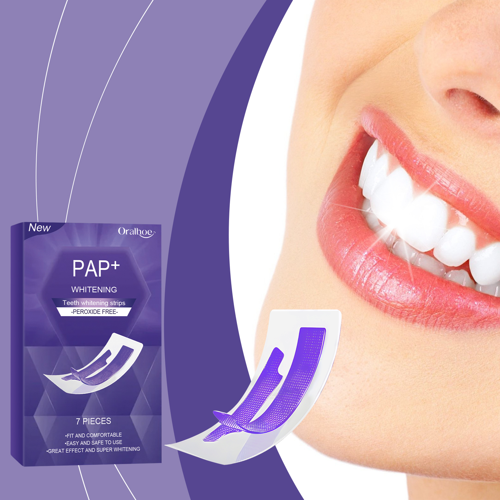 Purple Teeth Whitening Strips  - Teeth Whitening/Bleaching incelemesi ve fiyatı