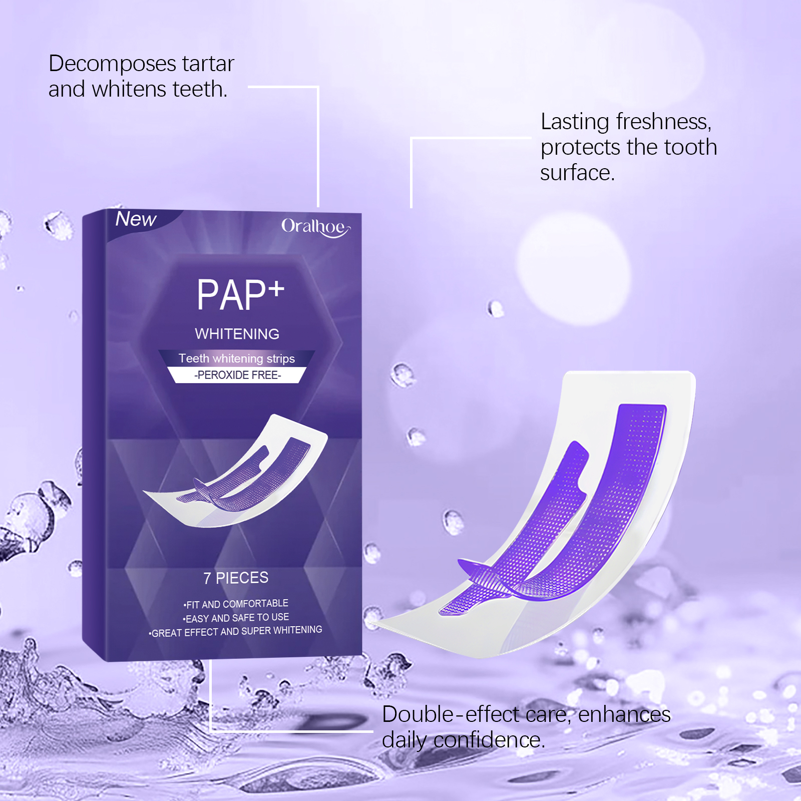 Purple Teeth Whitening Strips  - Teeth Whitening/Bleaching incelemesi ve fiyatı