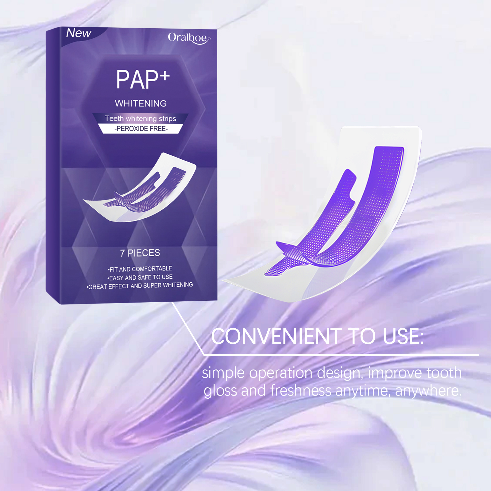 Purple Teeth Whitening Strips  - Teeth Whitening/Bleaching incelemesi ve fiyatı