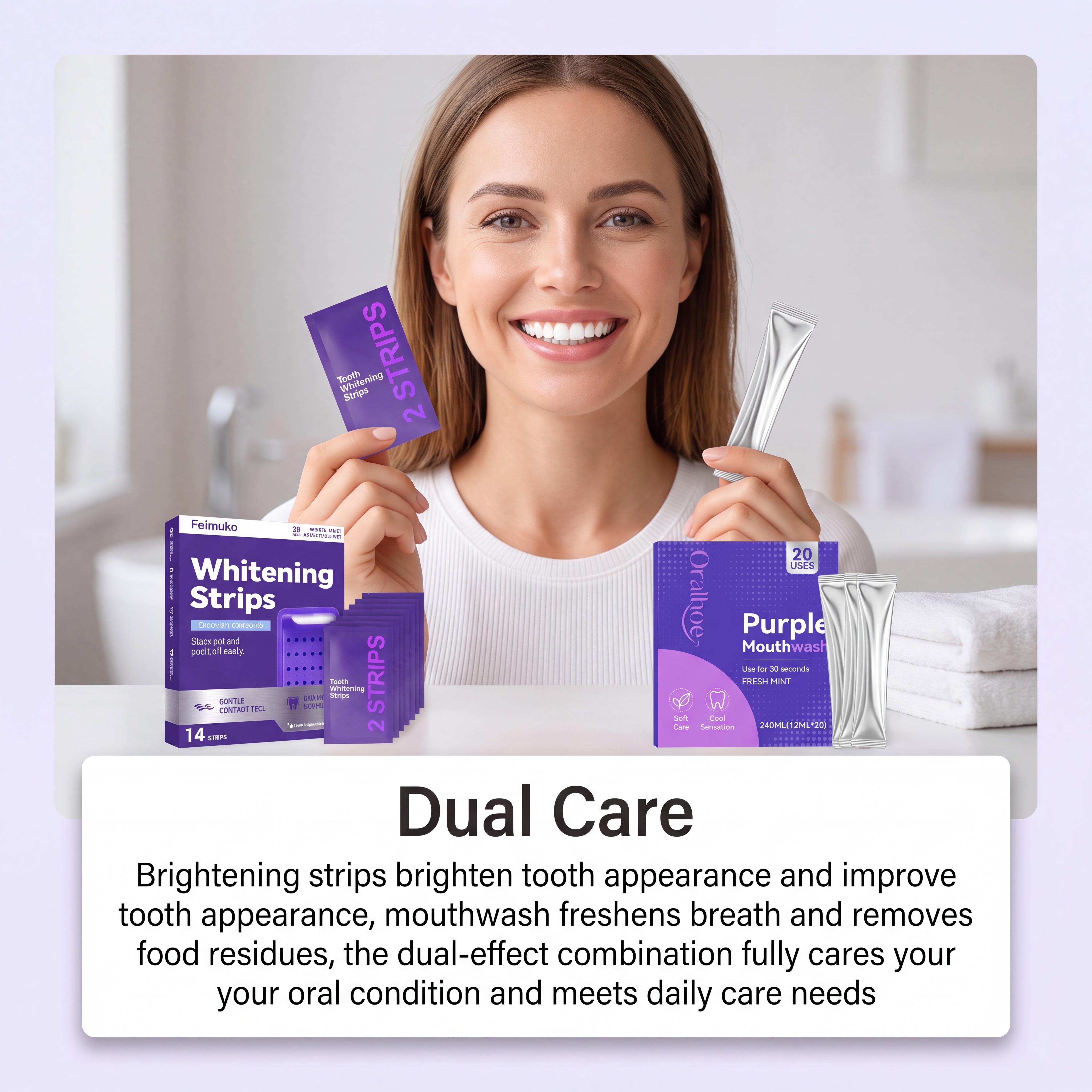 Purple Mouthwash for Teeth Whi - Whitening Mouthwash incelemesi ve fiyatı