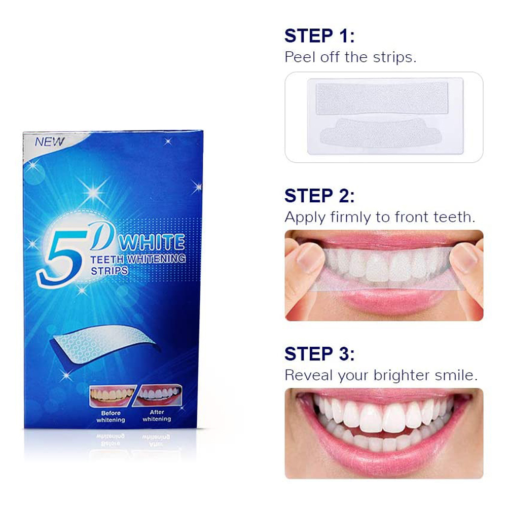 5D White Teeth Whitening Strip - Teeth Whitening Street incelemesi ve fiyatı